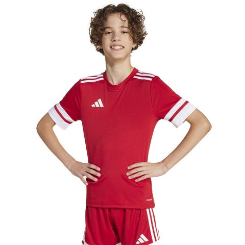 Koszulka adidas SQUADRA 25 JSY Jr JJ0051 czerwony 176 cm Adidas Koszulka adidas SQUADRA 25 JSY Jr JJ0051 czerwony 176 cm Adidas