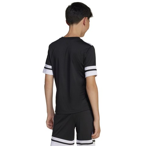 Koszulka adidas SQUADRA 25 JSY Y JJ0052 czarny 152 cm Adidas Koszulka adidas SQUADRA 25 JSY Y JJ0052 czarny 152 cm Adidas