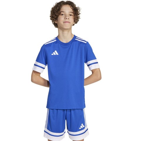 Koszulka adidas SQUADRA 25 JSY Y JJ0054 niebieski 116 cm Adidas Koszulka adidas SQUADRA 25 JSY Y JJ0054 niebieski 116 cm Adidas