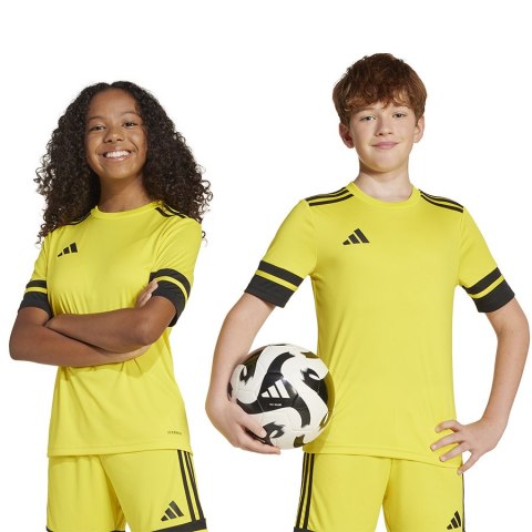 Koszulka adidas SQUADRA 25 JSY Y JJ0056 żółty 152 cm Adidas Koszulka adidas SQUADRA 25 JSY Y JJ0056 żółty 152 cm Adidas