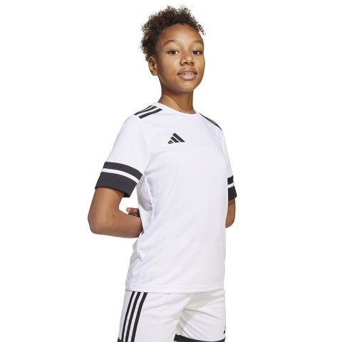 Koszulka adidas SQUADRA 25 JSY Y JJ0057 biały 164 cm Adidas Koszulka adidas SQUADRA 25 JSY Y JJ0057 biały 164 cm Adidas