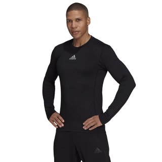 Koszulka adidas TECHFIT LS Top CR H23120 czarny XXL Adidas