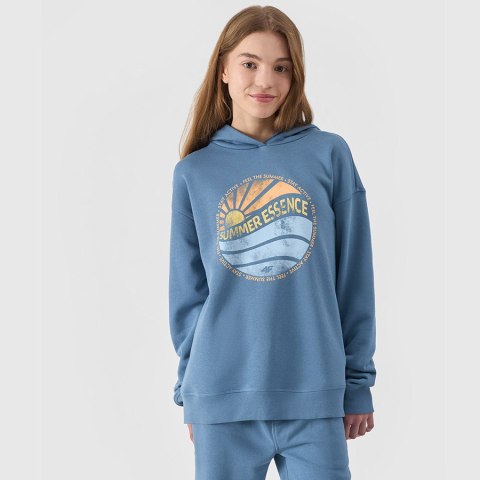 Bluza 4F 4FJWSS24TSWSM0935 32S niebieski 140 cm 4F Bluza 4F 4FJWSS24TSWSM0935 32S niebieski 140 cm 4F