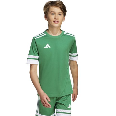 Koszulka adidas SQUADRA 25 JSY Y JN7486 zielony 128 cm Adidas Koszulka adidas SQUADRA 25 JSY Y JN7486 zielony 128 cm Adidas