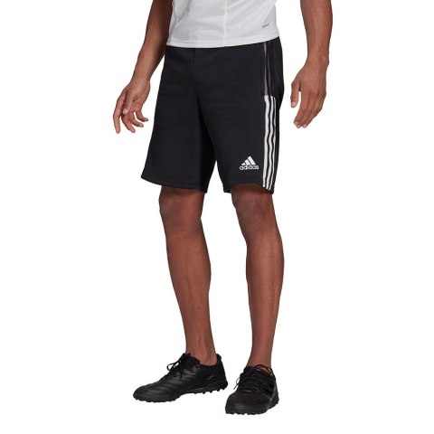 Spodenki męskie adidas Tiro 21 Sweat czarne GM7345 Adidas teamwear Spodenki męskie adidas Tiro 21 Sweat czarne GM7345 Adidas teamwear