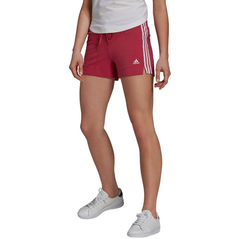 Spodenki damskie adidas Essentials Slim Short bordowe GM5530 Adidas Spodenki damskie adidas Essentials Slim Short bordowe GM5530 Adidas