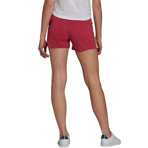 Spodenki damskie adidas Essentials Slim Short bordowe GM5530 Adidas Spodenki damskie adidas Essentials Slim Short bordowe GM5530 Adidas