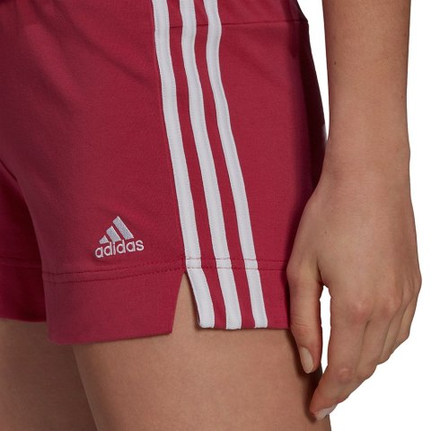 Spodenki damskie adidas Essentials Slim Short bordowe GM5530 Adidas Spodenki damskie adidas Essentials Slim Short bordowe GM5530 Adidas