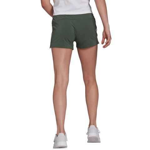 Spodenki damskie adidas Essentials Slim Shorts khaki GM5525 Adidas Spodenki damskie adidas Essentials Slim Shorts khaki GM5525 Adidas