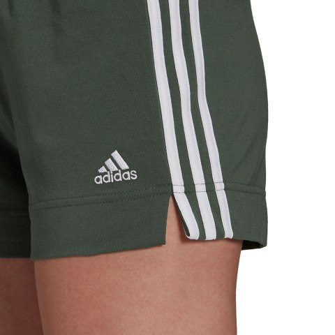 Spodenki damskie adidas Essentials Slim Shorts khaki GM5525 Adidas Spodenki damskie adidas Essentials Slim Shorts khaki GM5525 Adidas