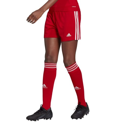 Spodenki damskie adidas Squadra 21 Short Women czerwone GN5783 Adidas teamwear Spodenki damskie adidas Squadra 21 Short Women czerwone GN5783 Adidas teamwear