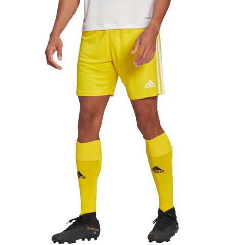 Spodenki męskie adidas Squadra 21 Short żółte GN5772 Adidas teamwear Spodenki męskie adidas Squadra 21 Short żółte GN5772 Adidas teamwear