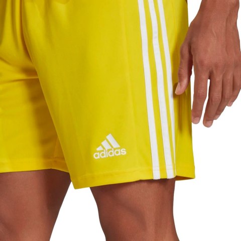 Spodenki męskie adidas Squadra 21 Short żółte GN5772 Adidas teamwear Spodenki męskie adidas Squadra 21 Short żółte GN5772 Adidas teamwear