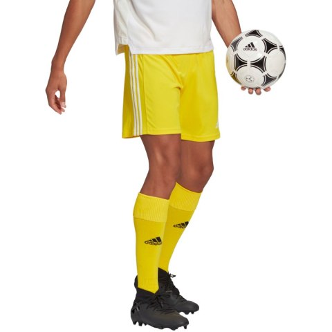 Spodenki męskie adidas Squadra 21 Short żółte GN5772 Adidas teamwear Spodenki męskie adidas Squadra 21 Short żółte GN5772 Adidas teamwear