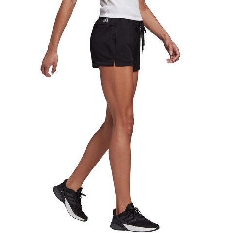 Spodenki damskie adidas Essentials Slim Shorts czarne GM5524 Adidas Spodenki damskie adidas Essentials Slim Shorts czarne GM5524 Adidas
