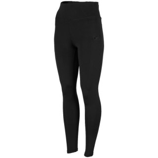 Legginsy fukncyjne damskie 4F głęboka czerń H4Z22 SPDF011 20S 4F