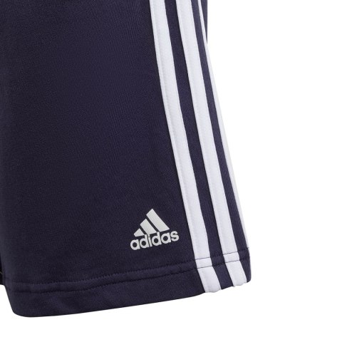 Spodenki dla dzieci adidas Essentials 3-Stripes Knit granatowe HY4717 Adidas Spodenki dla dzieci adidas Essentials 3-Stripes Knit granatowe HY4717 Adidas