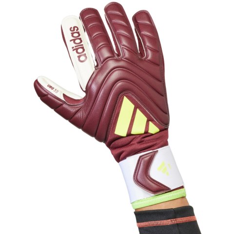 Rękawice bramkarskie adidas Copa GL League bordowe IQ4012 Adidas teamwear Rękawice bramkarskie adidas Copa GL League bordowe IQ4012 Adidas teamwear