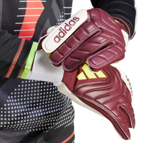 Rękawice bramkarskie adidas Copa GL League bordowe IQ4012 Adidas teamwear Rękawice bramkarskie adidas Copa GL League bordowe IQ4012 Adidas teamwear