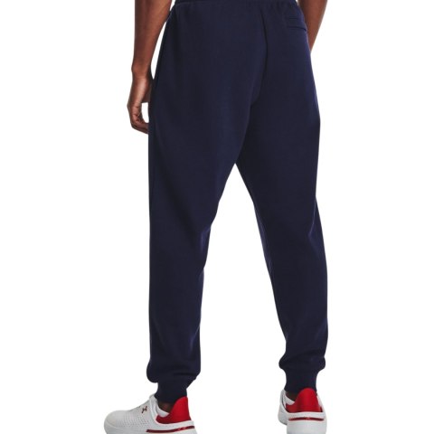 Spodnie męskie Under Armour Rival Fleece Joggers granatowe 1379774 410 Under Armour Spodnie męskie Under Armour Rival Fleece Joggers granatowe 1379774 410 Under Armour