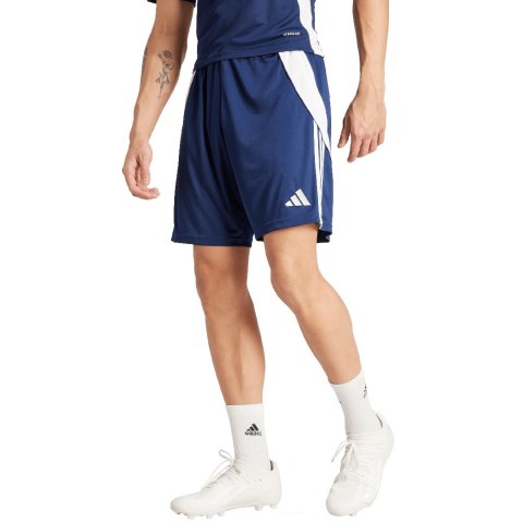 Spodenki męskie adidas Tiro 24 Training granatowe IR9335 Adidas teamwear Spodenki męskie adidas Tiro 24 Training granatowe IR9335 Adidas teamwear