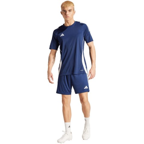 Spodenki męskie adidas Tiro 24 Training granatowe IR9335 Adidas teamwear Spodenki męskie adidas Tiro 24 Training granatowe IR9335 Adidas teamwear