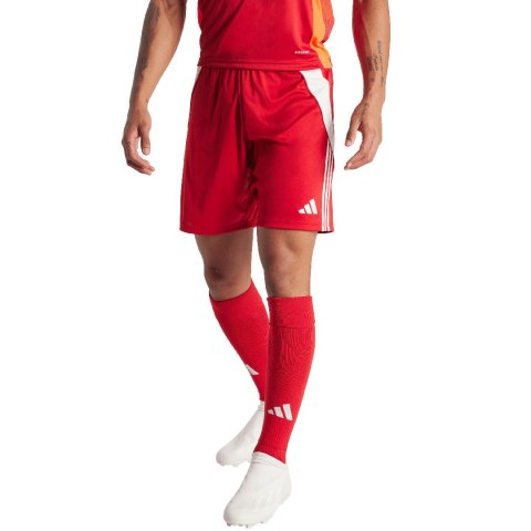 Spodenki męskie adidas Tiro 24 czerwone IR9379 Adidas teamwear Spodenki męskie adidas Tiro 24 czerwone IR9379 Adidas teamwear