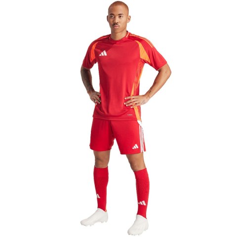 Spodenki męskie adidas Tiro 24 czerwone IR9379 Adidas teamwear Spodenki męskie adidas Tiro 24 czerwone IR9379 Adidas teamwear